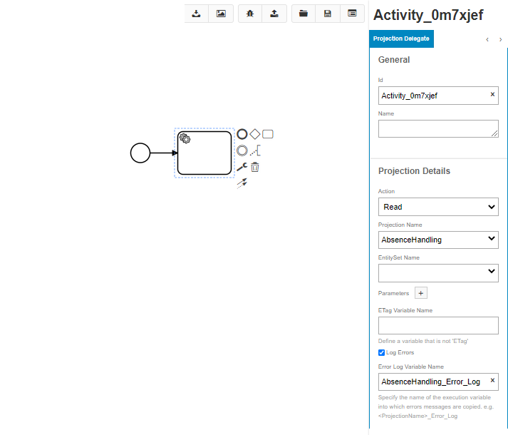 How To Set Value To A Text Field In Property Panel Modeler Forum 